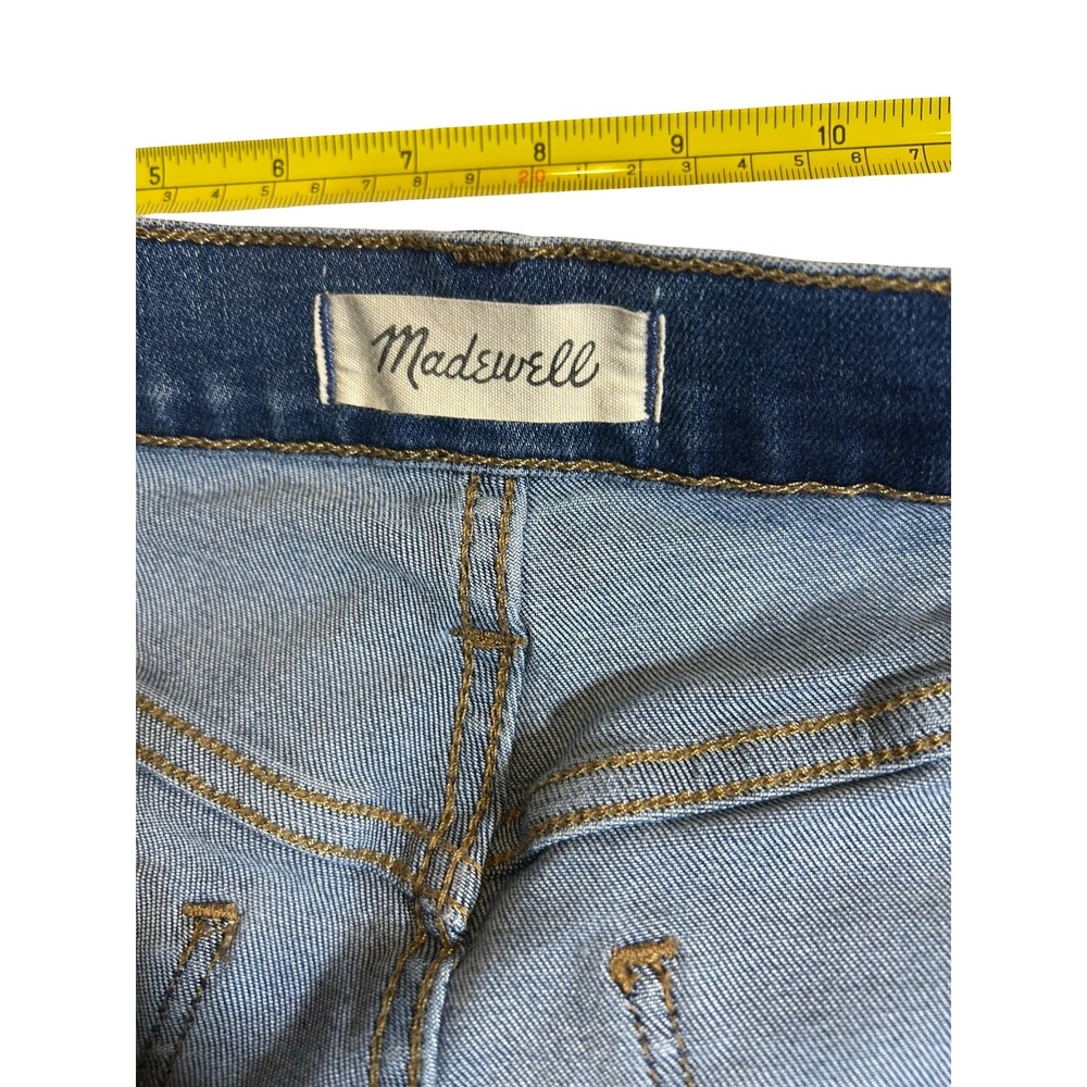 Madewell 10 Roadtripper Skinny Jeans Medium Wash High Rise 29T Tall - Picture 4 of 9